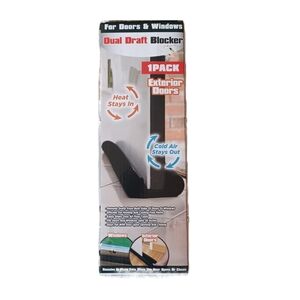 Dual Draft Blocker Door Seal - Black